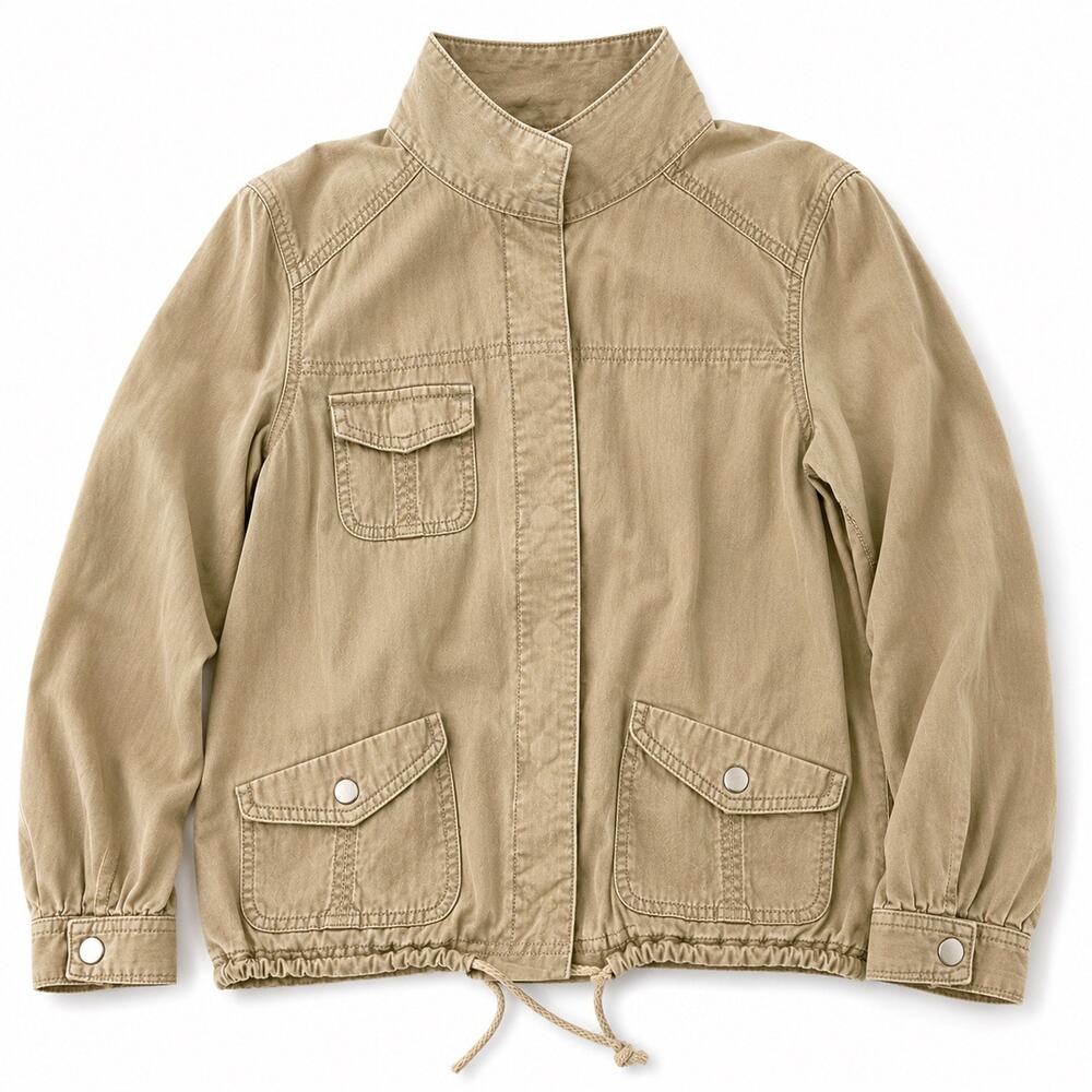 Vintage Levi’s San Francisco Khaki Utility Safari Jacket Large 100% Cotton